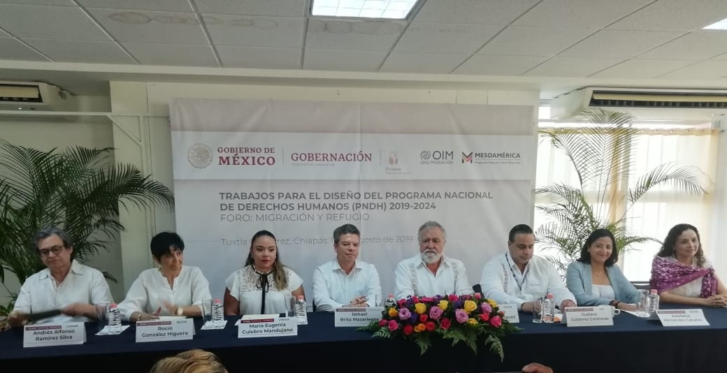 Foro: Migraci�n y Refugio del Programa Nacional de DDHH 2019-2024
